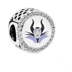 Disney Silver Maleficent Charm villains